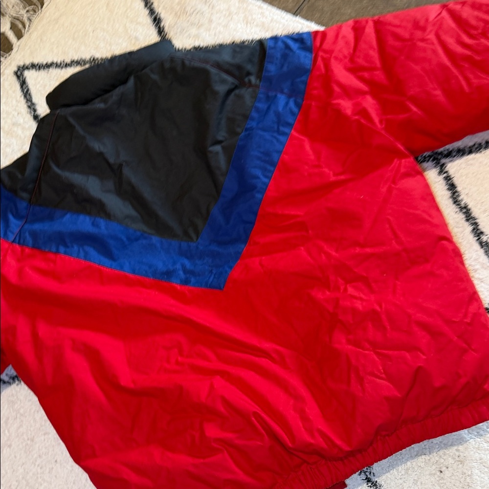 Vintage 80s 90s POLO Ralph Lauren Suicide Ski Down Puffer Jacket XL 100% COTTON - Picture 10 of 16